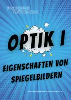 Vorschau - Stundenentwürfe - Optik - forschendes Lernen - Eigenschaften von Spiegelbildern - Deckblatt