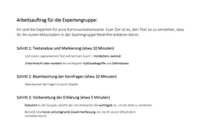 Vorschau - Unterrichtsreihen - Schulz von Thun - Kommunikation untersuchen - Klasse 8 - Seite 3