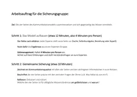 Vorschau - Unterrichtsreihen - Schulz von Thun - Kommunikation untersuchen - Klasse 8 - Seite 2