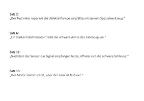 Vorschau - Arbeitsblätter - Grammatik - Satzglieder analysieren - Klasse 7 - Seite 2