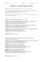 Vorschau - Merkblätter - Klassenarbeit - Verschieben, Spiegeln und Drehen - Klasse 6 - Seite 1