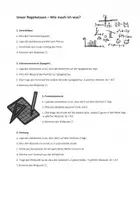 Vorschau - Merkblätter - Klassenarbeit - Verschieben, Spiegeln und Drehen - Klasse 6 - Deckblatt