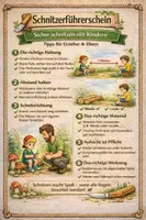 Vorschau - Arbeitsblätter - Schnitzführerschein für Kinder inkl. Regeln & Anleitung - Seite 2