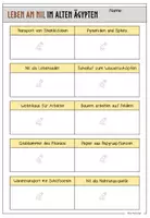Vorschau - Arbeitsblätter - Altes Ägypten / Leben am Nil - Seite 2