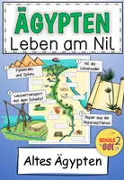 Vorschau - Arbeitsblätter - Altes Ägypten / Leben am Nil - Deckblatt