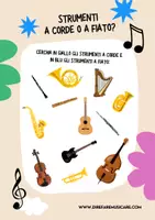 anteprima - Giochi - GIOCA LA MUSICA! Cerchia strumenti - Pagina di copertina