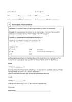 Vorschau - Arbeitsblätter - Binomische Formeln und Gleichungen - Arbeitsblatt mit Lösungen - Seite 2