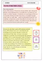 Vorschau - Poster - Positive Affirmationen (für den Klassenraum/ Spiegel) - Seite 1