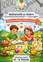 Vorschau - Arbeitsblätter - Ostern Mathe – Grundrechenarten + Recheweg | Klasse 5/6 - Deckblatt