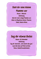 Vorschau - Bildkarten - Achtsamkeitskarten, Achtsamkeitsübungen, brain break, Achtsamkeit - Seite 3