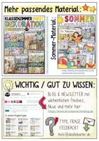 Vorschau - Arbeitsblätter - Sommer & 2025 Schuljahresende - Kreativpaket - Seite 2