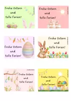 Vorschau - Anderer Materialtyp - Grußkarten Ostern - Seite 1