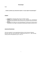 Vorschau - Klassenarbeiten - Geschichte Klausur Oberstufe NRW: Bismarck Innenpolitik – Quelle analysieren, Einordnung & Beurteilung (inkl. Erwartungshorizont) - Seite 1