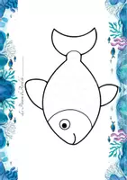 Aperçu - Matériel pour travaux manuels / dessin - Livret Poisson d'Avril - Page 3