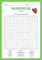 Vorschau - Stundenentwürfe - Suchsel Valentinstag - Wortsuche + Schreibaufgabe (differenziert) - Seite 2