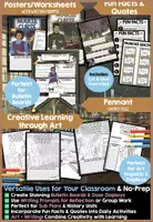 Vorschau - Unterrichtsreihen - Englisch Differenziert ab Klasse 5 – Steckbrief, Writing Prompts & Poster zu Marie Curie | Perfekt auch für Vertretungsstunden - Seite 1