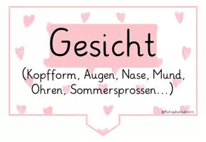 Vorschau - Poster - Personenbeschreibung Aufbau Poster Herzchendesign - Seite 3