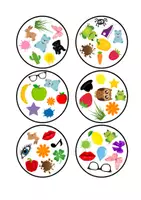 Náhled - Dobble/Spot It card game - 57 cards - boční 3