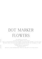 Náhled - FLOWERS - Dot Marker Activity Pages - boční 1