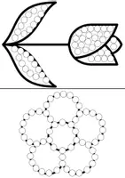 Náhled - FLOWERS - Dot Marker Activity Pages - boční 3