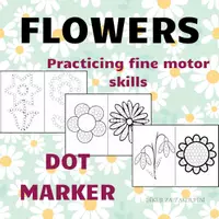 Náhled - FLOWERS - Dot Marker Activity Pages - krycí list