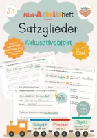 Vorschau - Arbeitsblätter - Materialpaket Satzglieder bestimmen (ab Klasse 3,4): Satzbau-Zug und Mini-Arbeitshefte - Seite 1