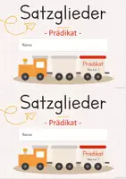 Vorschau - Arbeitsblätter - Satzglieder bestimmen: Mini-Arbeitsheft Prädikate (Klasse 3-4) - Seite 3