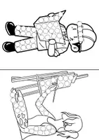 Náhled - PROFESSION - Dot Marker Activity Pages - boční 3