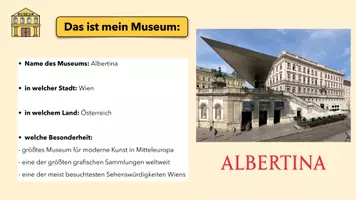 Vorschau - Stundenentwürfe - Vorlage „Museum vorstellen“ | Rechercheauftrag mit Key + Beispiel (PDF) - Seite 3
