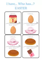 Náhled - EASTER - flashcards, I have. Who has? - 2 variant - boční 3