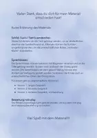 Vorschau - Präsentationen/Tafelbilder - At the sandwich stand_Tafelmaterial Sprechblasen - Seite 1