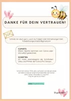 Vorschau - Mal- und Bastelvorlagen - Lernuhr Tafelmaterial - Din A3 (rosa) - Seite 2