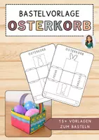 Vorschau - Mal- und Bastelvorlagen - Osterkörbe - Malvorlagen für Ostern - Deckblatt