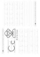 Vorschau - Arbeitsblätter - Buchstaben nachspuren ✏️ Druckschrift lernen - Seite 3
