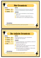 Vorschau - Arbeitsblätter - Elektrizität & Stromkreis – Postenarbeit mit Forscherheft (3., 4., 5. Klasse) - Seite 1