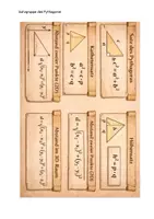 Vorschau - Arbeitsblätter - Mathe Test Pythagoras Katheten-/Höhensatz mit Lösung - Seite 1