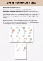 Vorschau - Spiele - Reimwörter Lernspiel 'Reimpaare einkreisen' (kostenlose Vorschau) für Kita Vorschule Grundschule | Arbeitsblätter Sprachförderung Klasse 1 - Seite 2