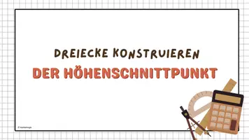 Vorschau - Stationenlernen - Höhenschnittpunkt von Dreiecken (Tafelmaterial) - Seite 2