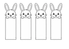 Vorschau - Anderer Materialtyp - Lesezeichen Osterhase - Seite 2