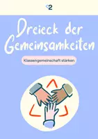 Vorschau - Arbeitsblätter - Klassenklima stärken mit dem Dreieck der Gemeinsamkeiten - Deckblatt