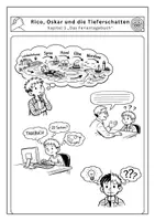 Vorschau - Arbeitsblätter - Rico, Oskar und die Tieferschatten – Begleitmaterial Kapitel 3 - Seite 1