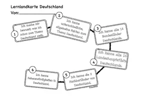 Vorschau - Arbeitsblätter - Materialpaket Deutschland Klasse 4 - Seite 3