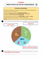 Vorschau - Arbeitsblätter - Woher kommt der Strom in Deutschland? - Arbeitsblatt und Diagramm (3. - 5. Klasse) - Seite 2
