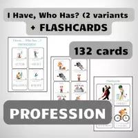 Náhled - Community Helpers I Have Who Has 132 Profession Flashcards - krycí list