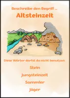 Vorschau - Spiele - Sag es nicht - Alt- und Jungsteinzeit (Geschichte, Klasse 5/6) - Seite 2