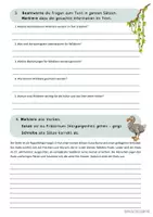 Vorschau - Arbeitsblätter - Deutsch Fördermaterial / Textarbeit / LRS Wildtiere - Seite 2