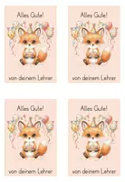 Vorschau - Anderer Materialtyp - Fuchsklasse Geburtstag Gruß Glückwunsch Postkarte - Seite 3