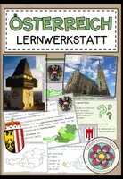 Vorschau - Stundenentwürfe - Österreich – Bundesländer, Gewässer und geografisches Grundwissen | Lernwerkstatt 6.–7. Klasse - Deckblatt