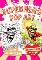 Vorschau - Arbeitsblätter - Frühling Pop Art - Deckblatt