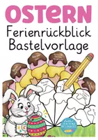 anteprima - Esercizi - Tedesco Deutsch - vacanze di Pasqua – leporello creativo I attività di scrittura I Ostern - Pagina di copertina